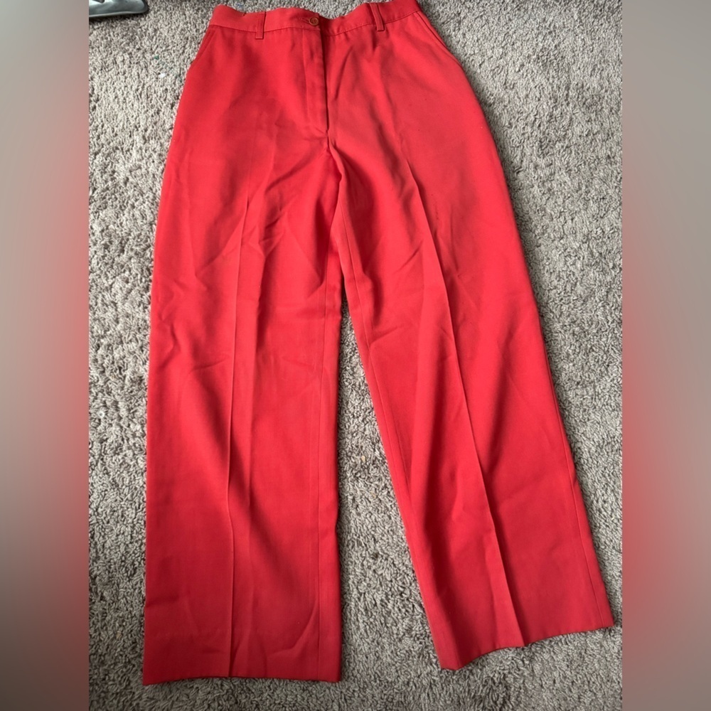 Vintage Gucci Trousers Pants Red - Picture 4 of 10